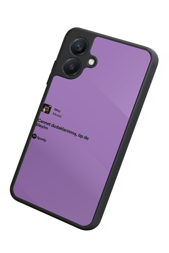 Samsung Galaxy A07 Uyumlu Sarki Sozleri Tasarımlı Glossy Premium Kılıf