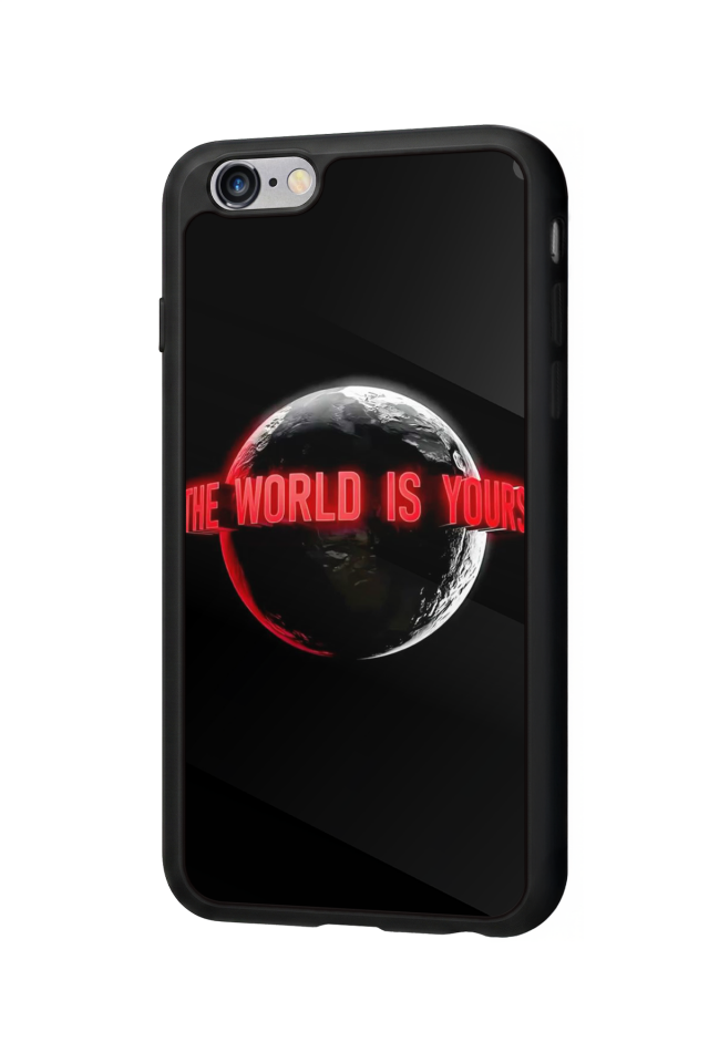 iPhone 6s Plus Uyumlu Scarface Tasarımlı Glossy Premium Kılıf