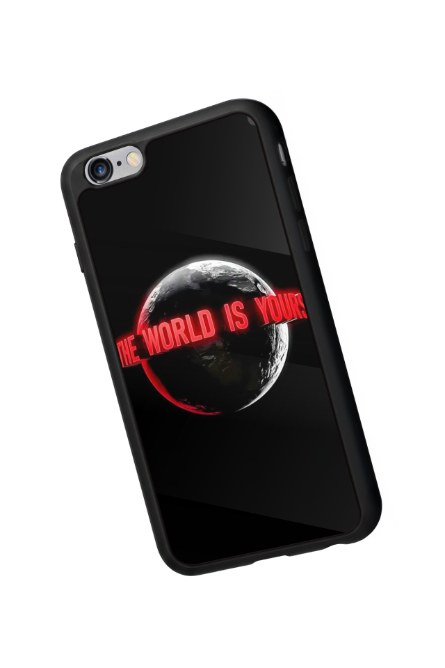 iPhone 6s Plus Uyumlu Scarface Tasarımlı Glossy Premium Kılıf