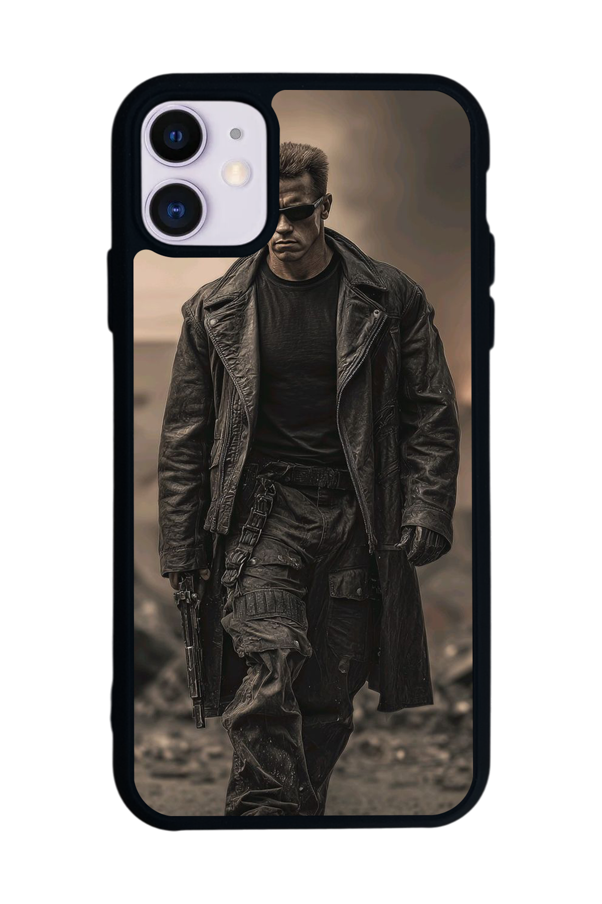 iPhone 11 Uyumlu Terminator Tasarımlı Glossy Premium Kılıf