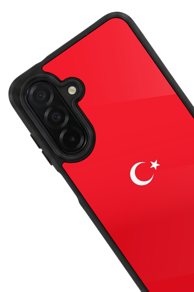 Samsung Galaxy A36 Uyumlu Türk Bayragi Tasarımlı Glossy Premium Kılıf