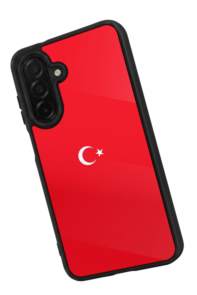 Samsung Galaxy A36 Uyumlu Türk Bayragi Tasarımlı Glossy Premium Kılıf