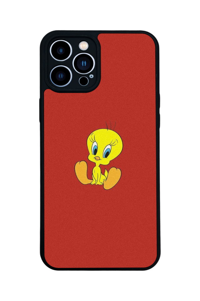 iPhone 13 Pro Max Uyumlu Tweety Tasarımlı Glossy Premium Kılıf
