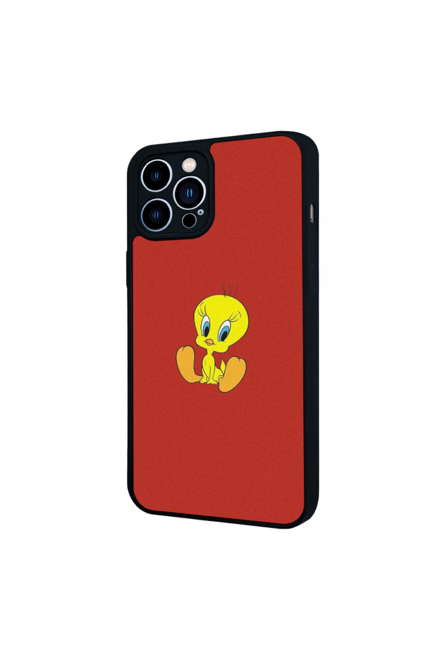 iPhone 13 Pro Max Uyumlu Tweety Tasarımlı Glossy Premium Kılıf