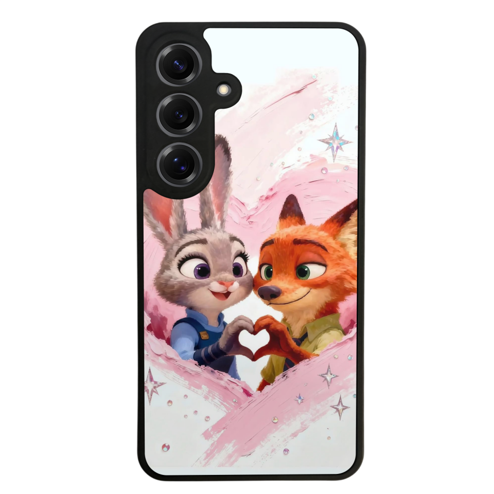Samsung Galaxy S25 Uyumlu Zootropolis Tasarımlı Glossy Premium Kılıf