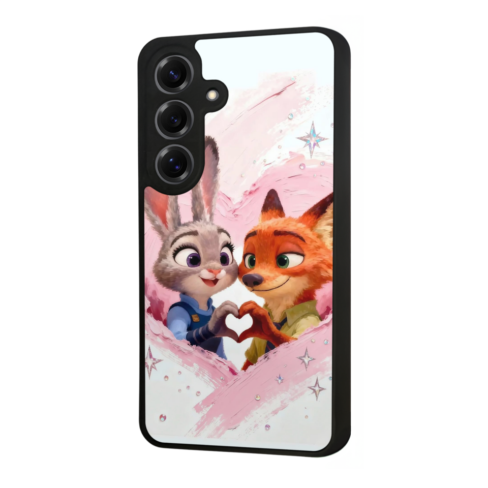 Samsung Galaxy S25 Uyumlu Zootropolis Tasarımlı Glossy Premium Kılıf