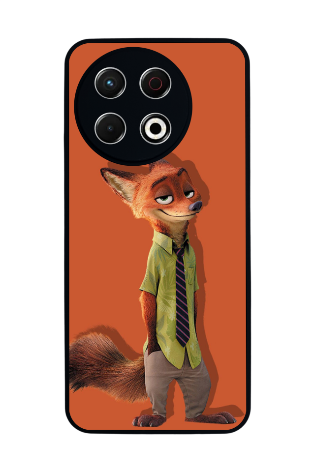 Tecno Spark 30 Pro Uyumlu Zootropolis Tasarımlı Glossy Premium Kılıf