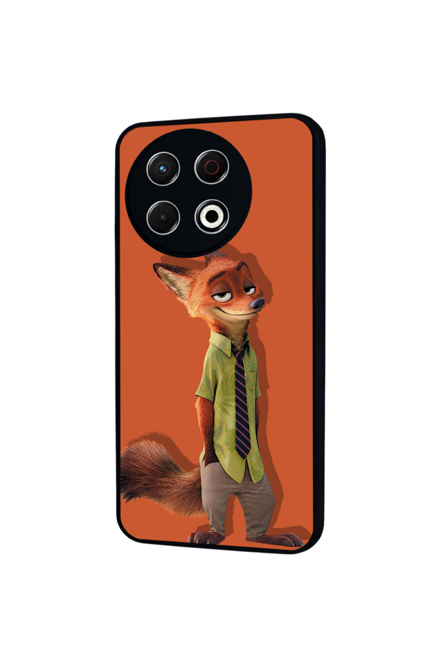 Tecno Spark 30 Pro Uyumlu Zootropolis Tasarımlı Glossy Premium Kılıf