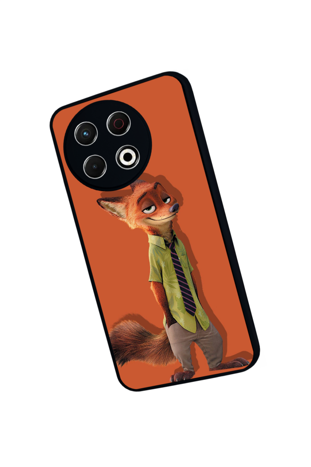 Tecno Spark 30 Pro Uyumlu Zootropolis Tasarımlı Glossy Premium Kılıf