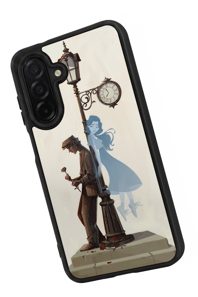 Samsung Galaxy A56 Uyumlu  Kalp Love Tasarımlı Glossy Premium Kılıf