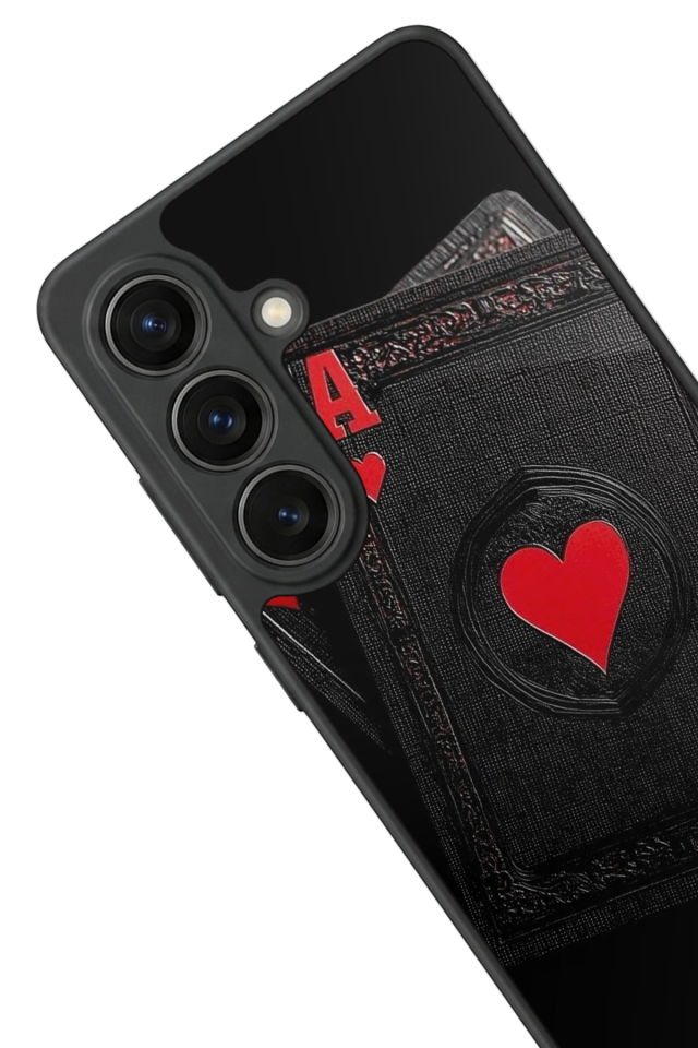 Samsung Galaxy S26 Uyumlu Kart Tasarımlı Glossy Premium Kılıf