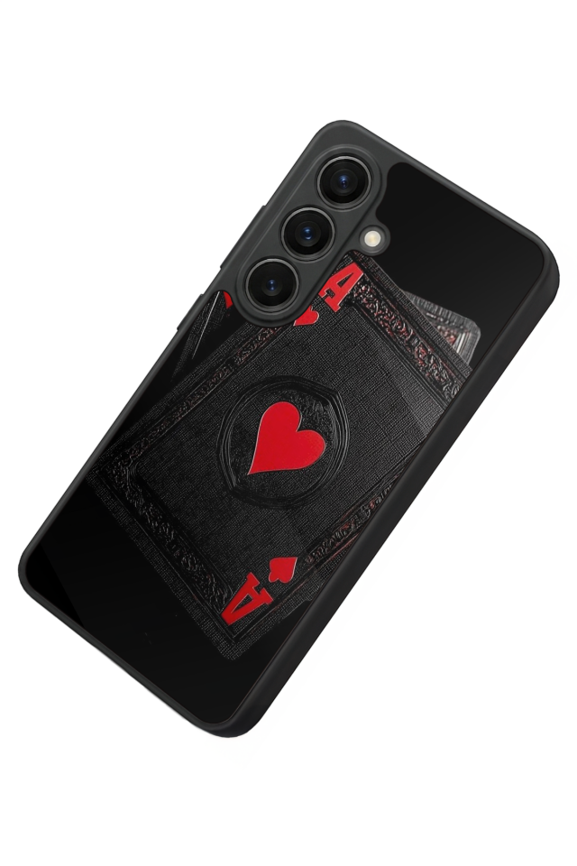 Samsung Galaxy S26 Uyumlu Kart Tasarımlı Glossy Premium Kılıf