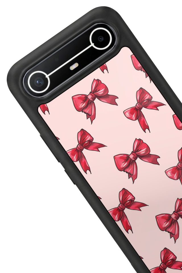 Tecno Spark Slim 5G Uyumlu Kurdele Tasarımlı Glossy Premium Kılıf