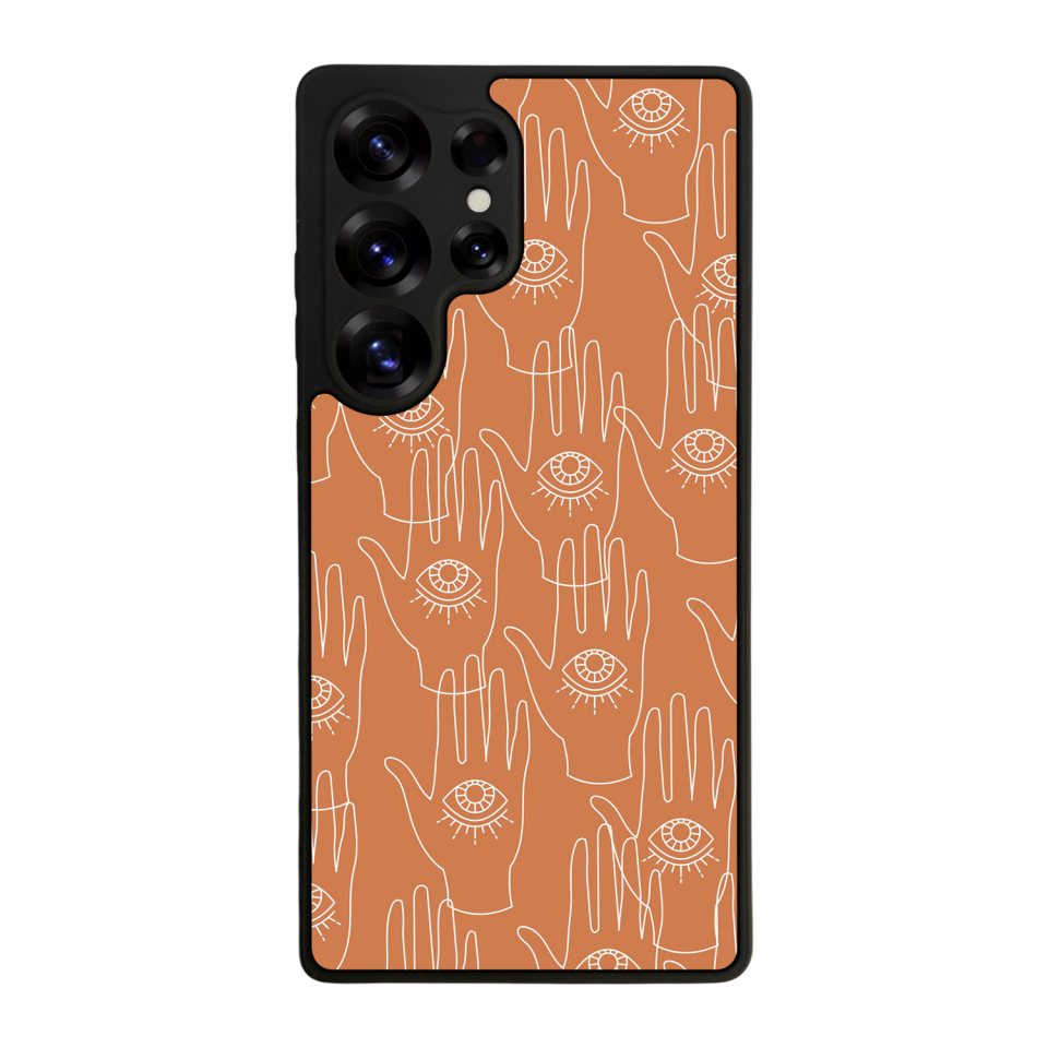 Samsung Galaxy S25 Ultra Uyumlu Line Art Tasarımlı Glossy Premium Kılıf