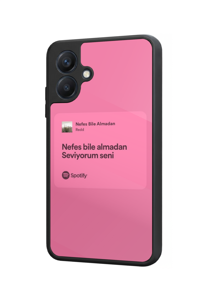 Samsung Galaxy A07 Uyumlu Sarki Sozleri Tasarımlı Glossy Premium Kılıf