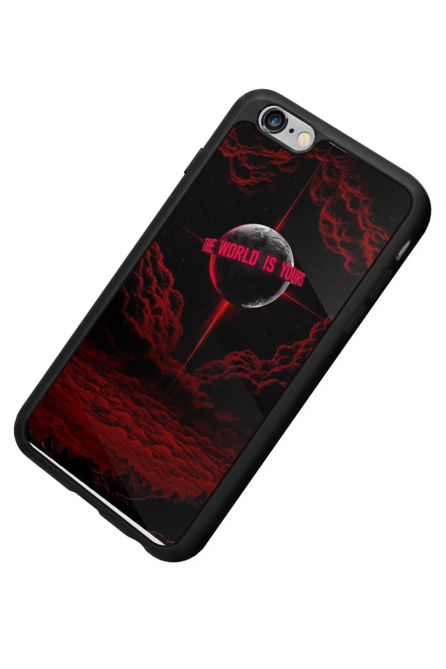 iPhone 6s Plus Uyumlu Scarface Tasarımlı Glossy Premium Kılıf