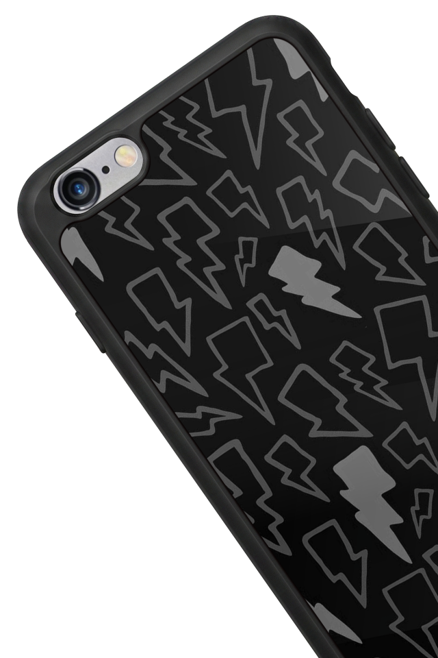iPhone 6s Plus Uyumlu Simsek Tasarımlı Glossy Premium Kılıf