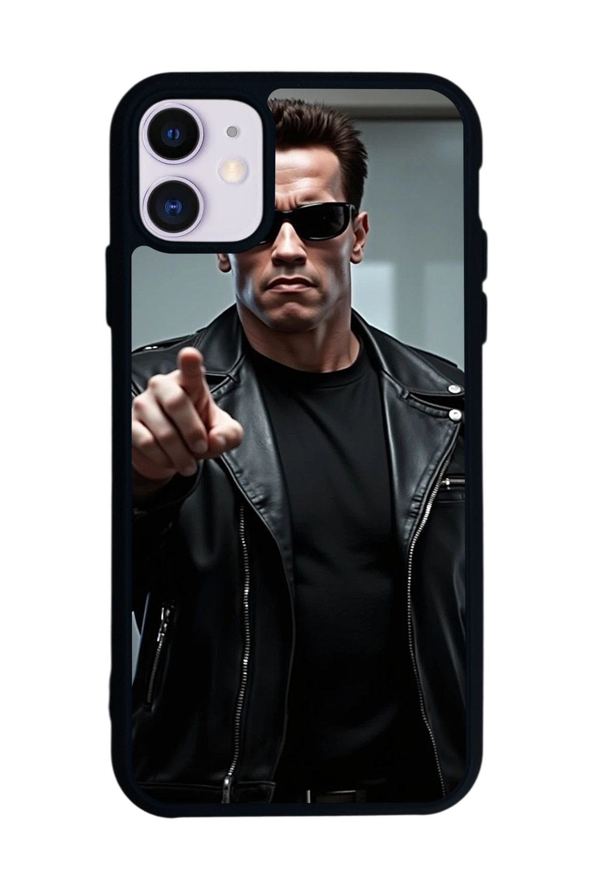 iPhone 11 Uyumlu Terminator Tasarımlı Glossy Premium Kılıf
