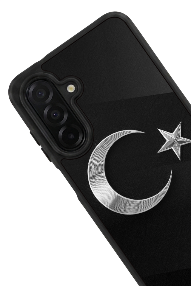 Samsung Galaxy A36 Uyumlu Türk Bayragi Tasarımlı Glossy Premium Kılıf