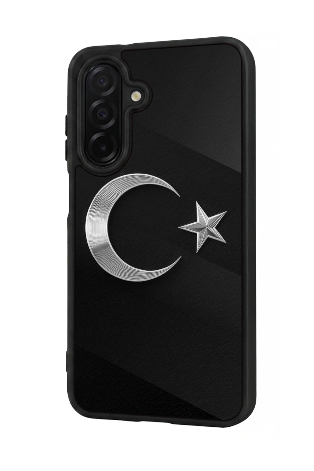 Samsung Galaxy A36 Uyumlu Türk Bayragi Tasarımlı Glossy Premium Kılıf