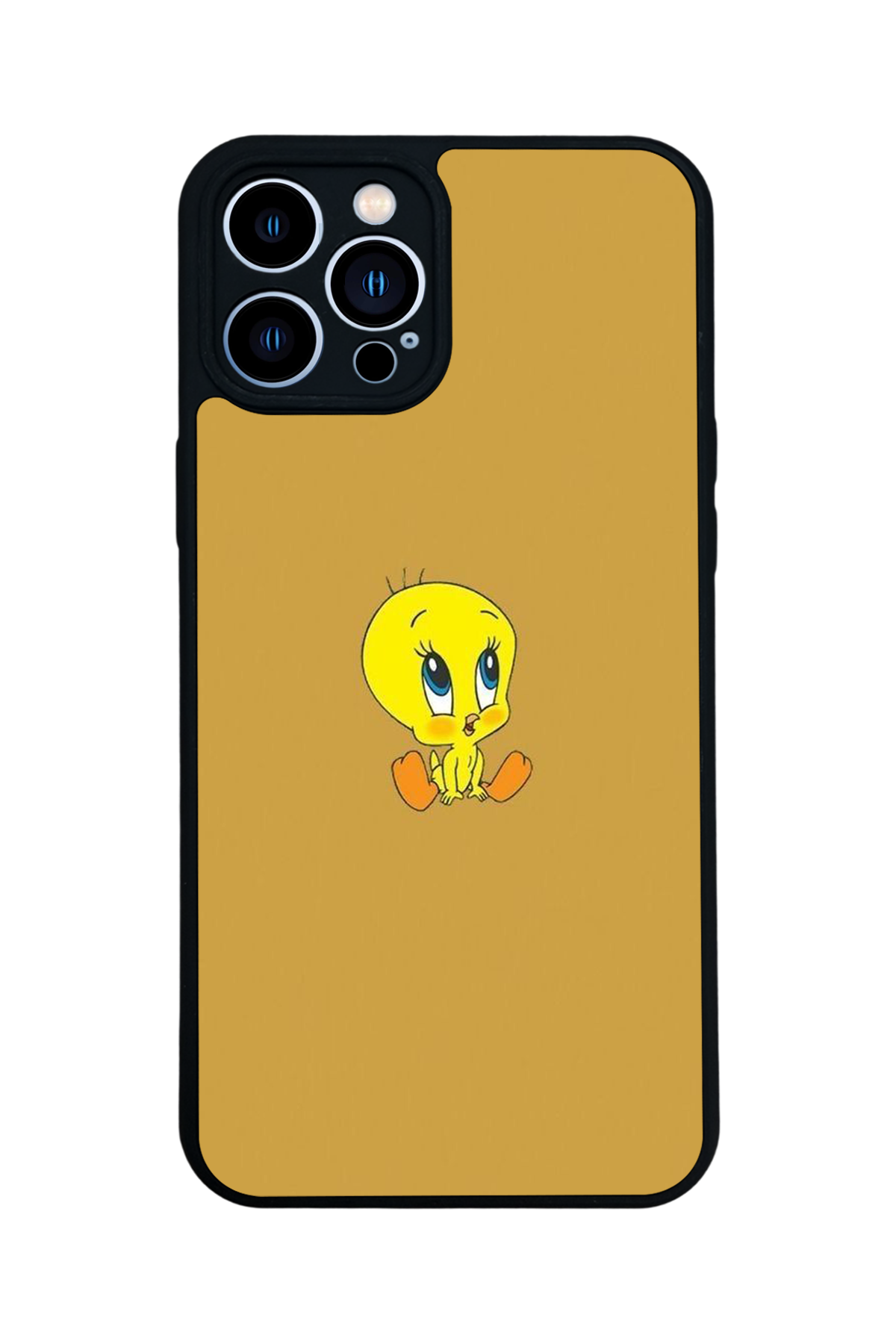 iPhone 13 Pro Max Uyumlu Tweety Tasarımlı Glossy Premium Kılıf