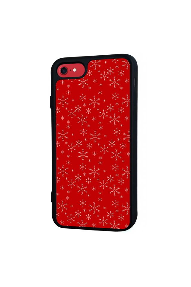 iPhone SE Uyumlu Yilbasi Christmas Tasarımlı Glossy Premium Kılıf