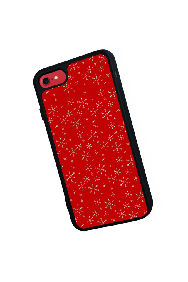 iPhone SE Uyumlu Yilbasi Christmas Tasarımlı Glossy Premium Kılıf