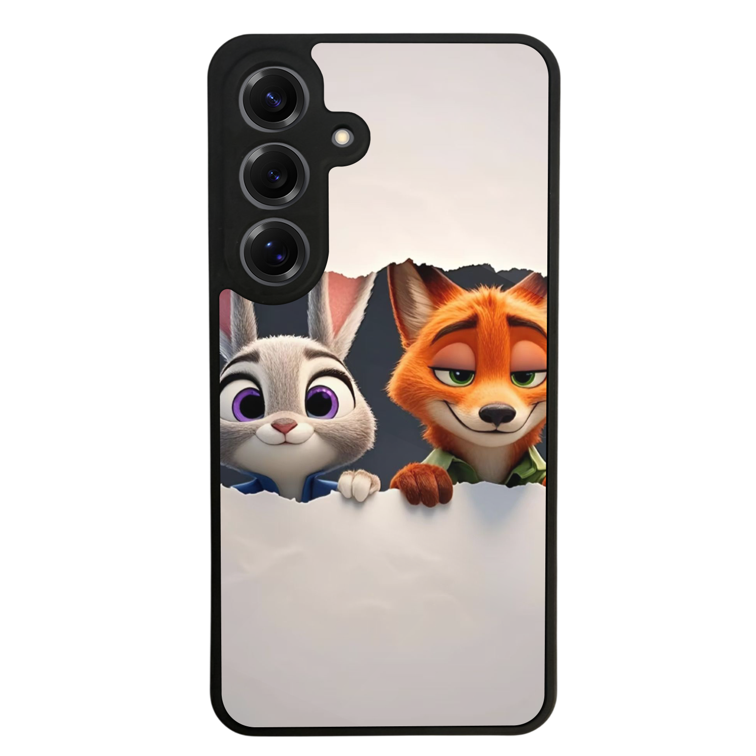 Samsung Galaxy S25 Uyumlu Zootropolis Tasarımlı Glossy Premium Kılıf