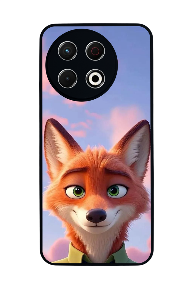 Tecno Spark 30 Pro Uyumlu TheWolf Tasarımlı Glossy Premium Kılıf