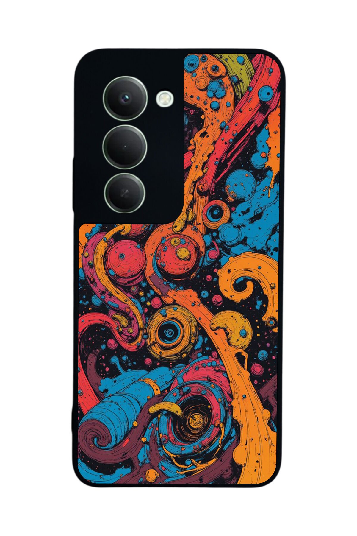 Xiaomi Redmi 15 5G Uyumlu Abstract Tasarımlı Glossy Premium Kılıf