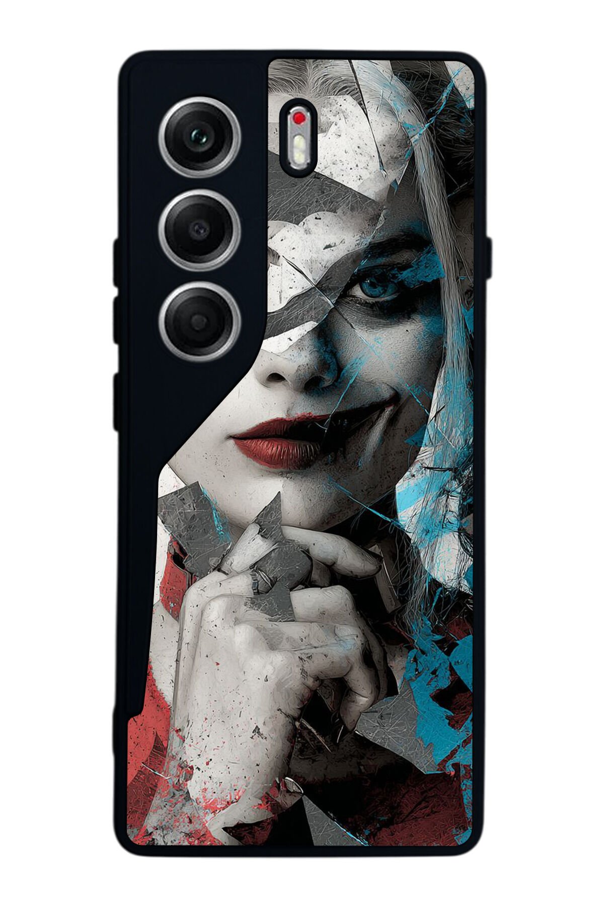 Tecno Camon 40 Uyumlu HarleyQueen Tasarımlı Glossy Premium Kılıf