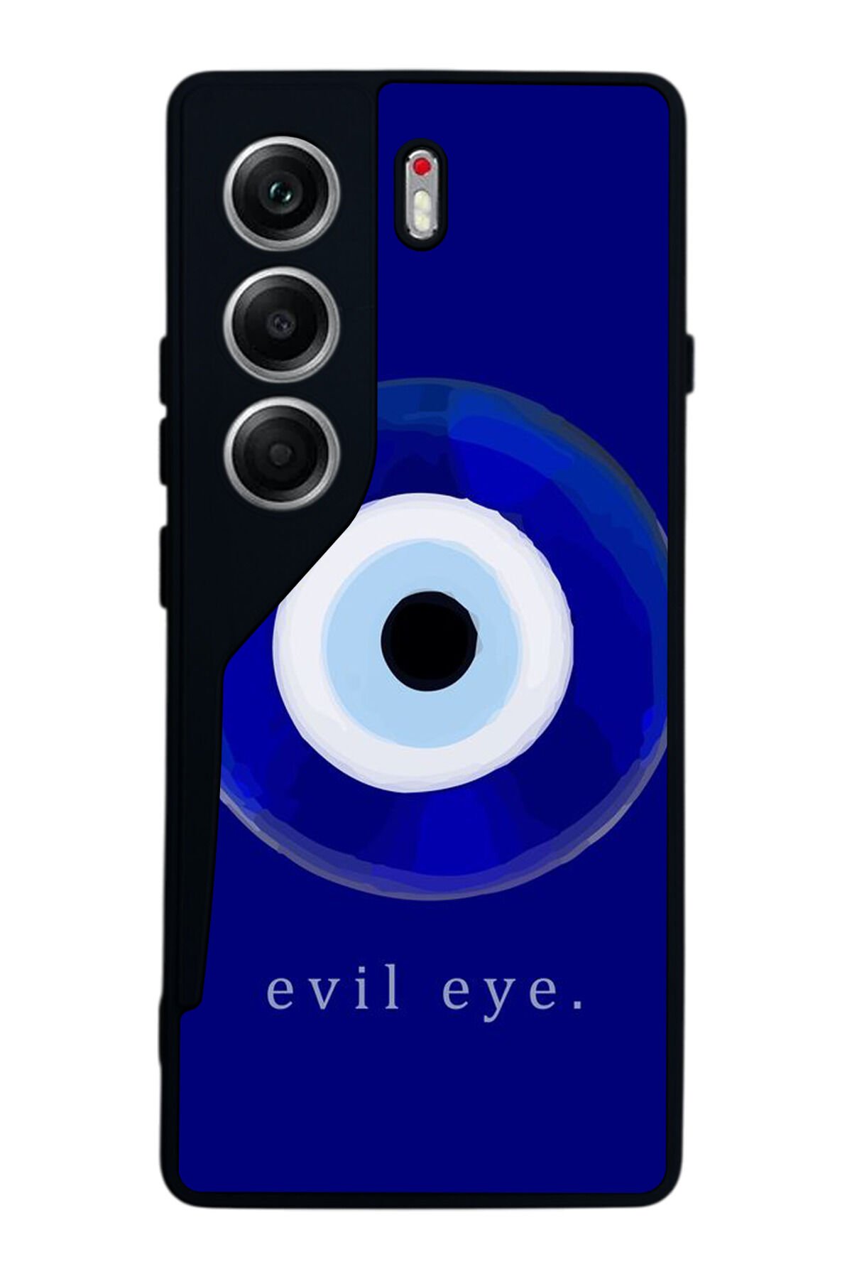 Tecno Camon 40 Uyumlu Nazar Tasarımlı Glossy Premium Kılıf