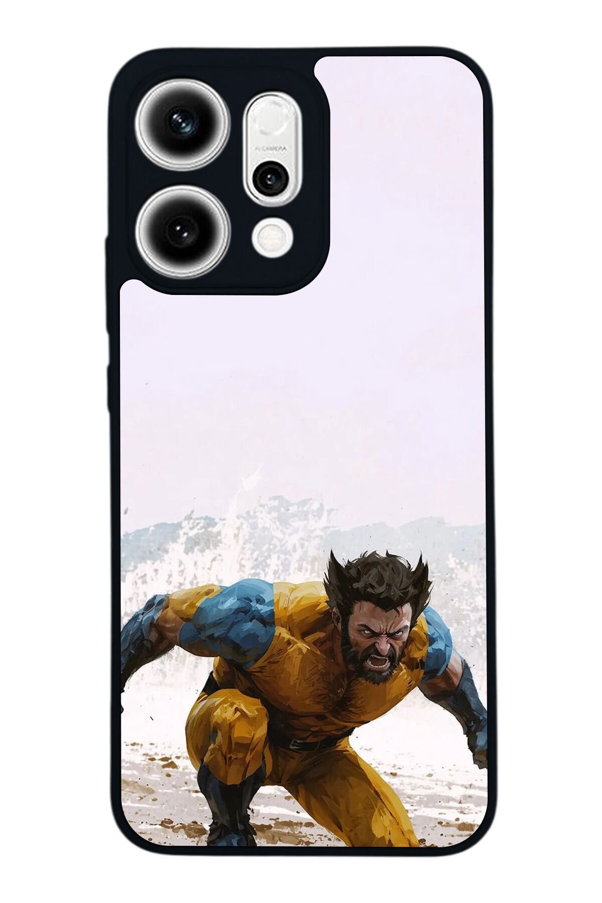 Oppo Reno 14 Uyumlu Wolverine Tasarımlı Glossy Premium Kılıf