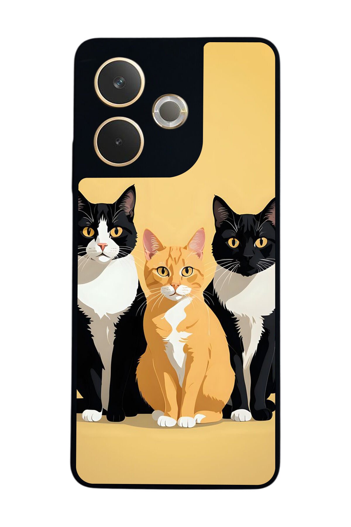 Oppo A5 Pro Uyumlu Kılıf – Yumuşak Silikon, Koruyucu, Şok Emici Kapak