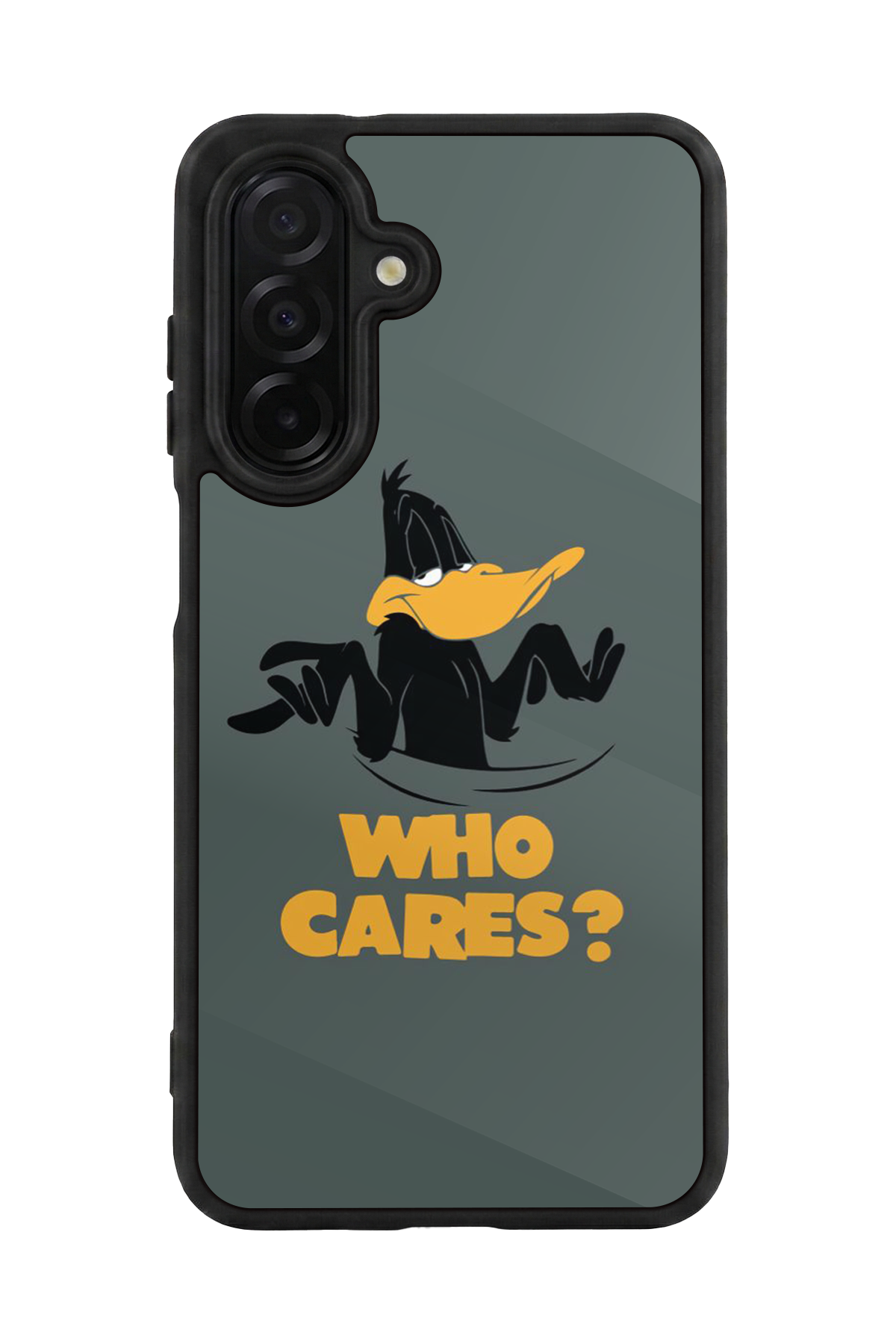 Samsung Galaxy A36 Uyumlu Daffy duck Tasarımlı Glossy Premium Kılıf