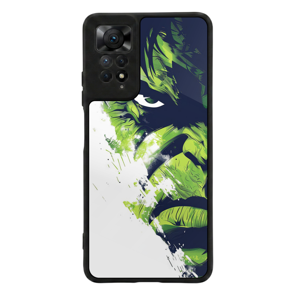 Xiaomi Redmi Note 12 Pro Uyumlu Hulk Tasarımlı Glossy Premium Kılıf