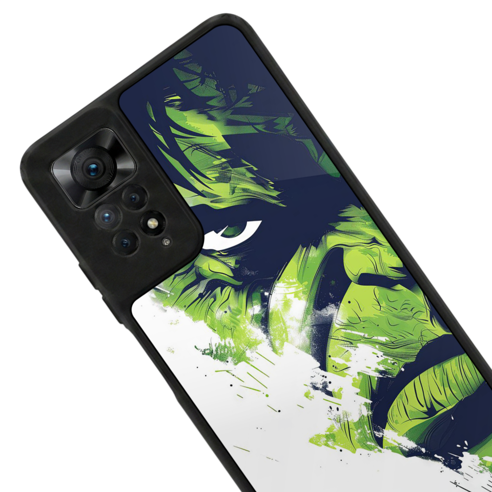 Xiaomi Redmi Note 12 Pro Uyumlu Hulk Tasarımlı Glossy Premium Kılıf