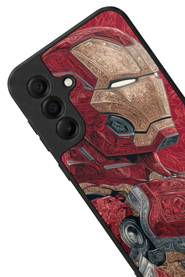 Samsung Galaxy A17 Uyumlu Iron Man ( Demir Adam ) Tasarımlı Glossy Premium Kılıf