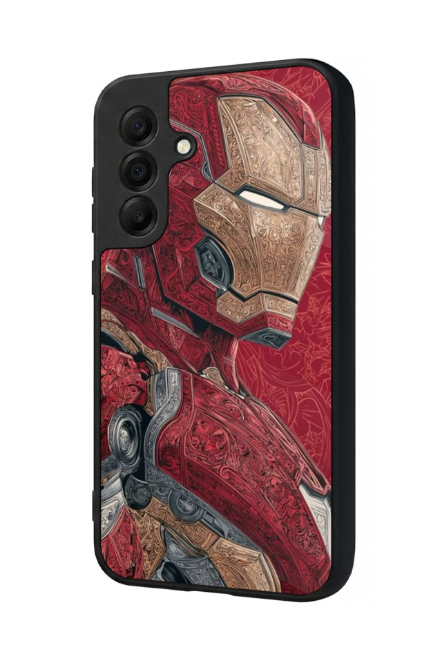 Samsung Galaxy A17 Uyumlu Iron Man ( Demir Adam ) Tasarımlı Glossy Premium Kılıf