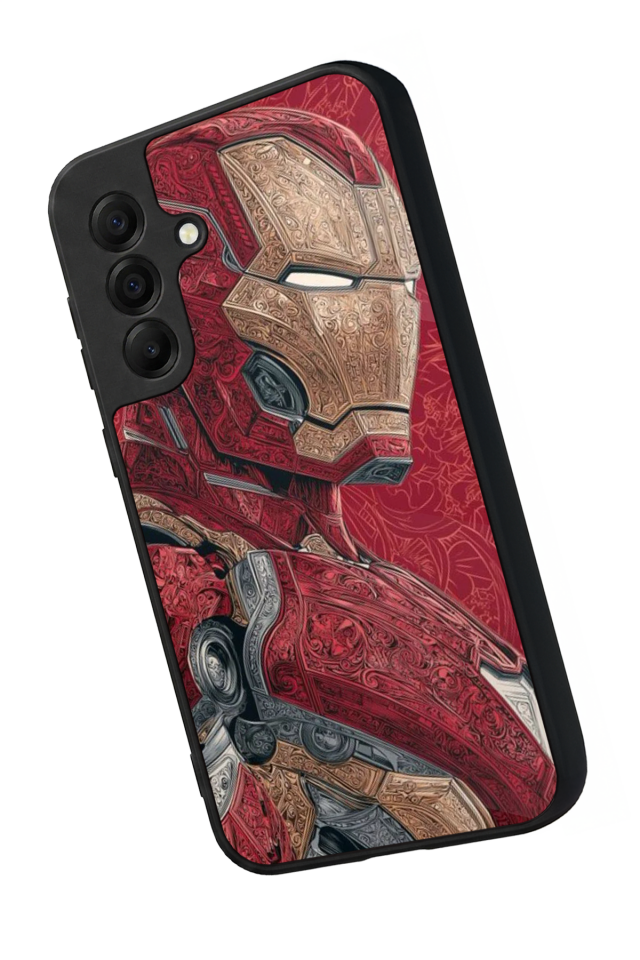 Samsung Galaxy A17 Uyumlu Iron Man ( Demir Adam ) Tasarımlı Glossy Premium Kılıf