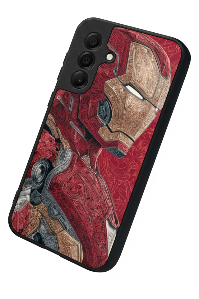 Samsung Galaxy A17 Uyumlu Iron Man ( Demir Adam ) Tasarımlı Glossy Premium Kılıf