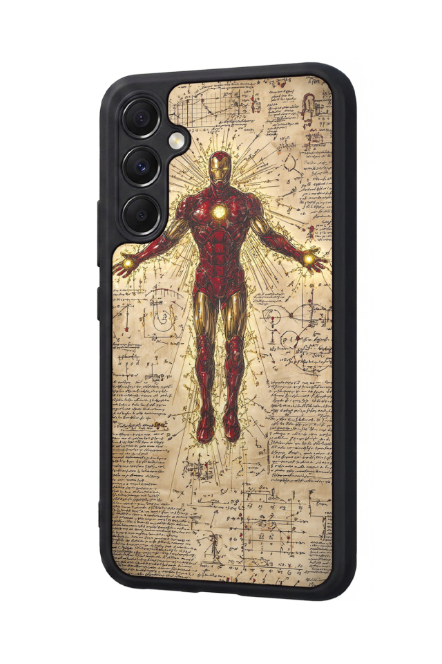 Samsung Galaxy A34 Uyumlu  Iron Man ( Demir Adam ) Tasarımlı Glossy Premium Kılıf