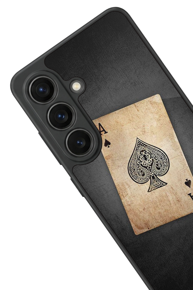 Samsung Galaxy S26 Uyumlu Kart Tasarımlı Glossy Premium Kılıf