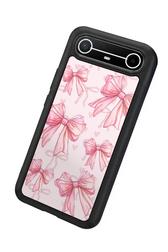 Tecno Spark Slim 5G Uyumlu Kurdele Tasarımlı Glossy Premium Kılıf