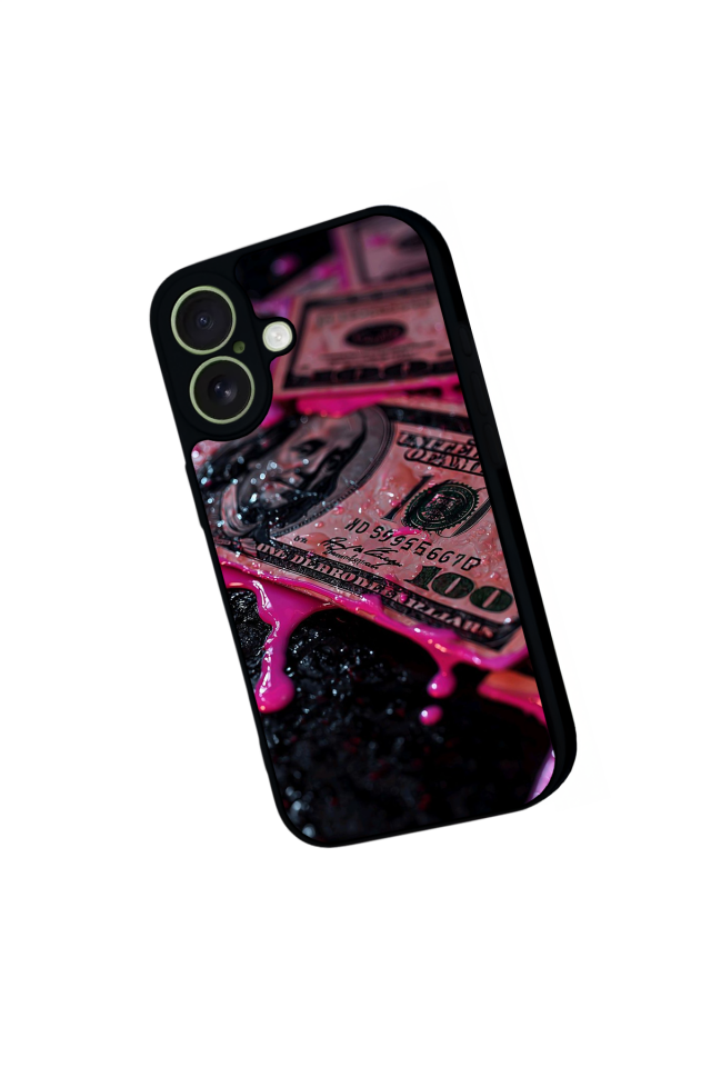 iPhone 17 Uyumlu Para Tasarımlı Glossy Premium Kılıf