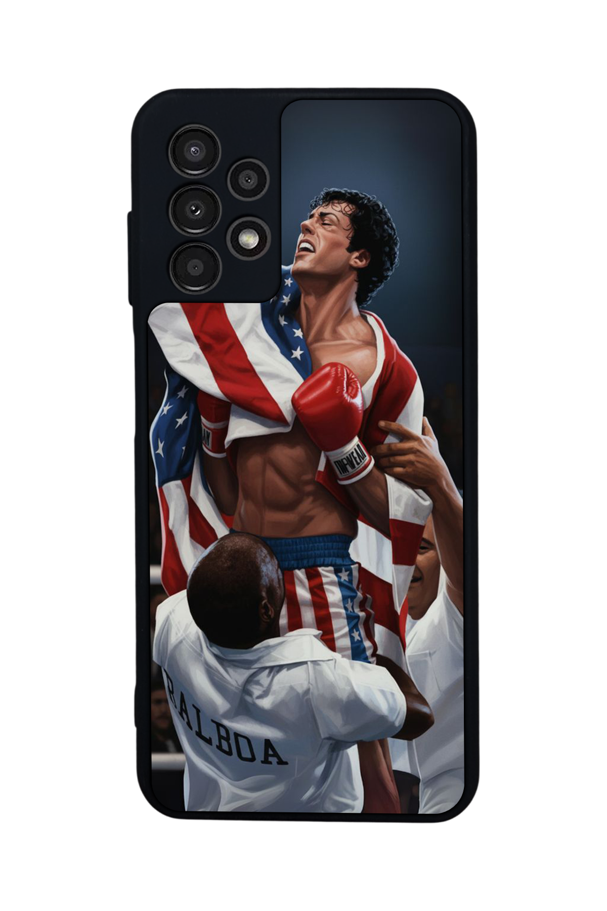 Samsung Galaxy A13 Uyumlu Rocky Tasarımlı Glossy Premium Kılıf