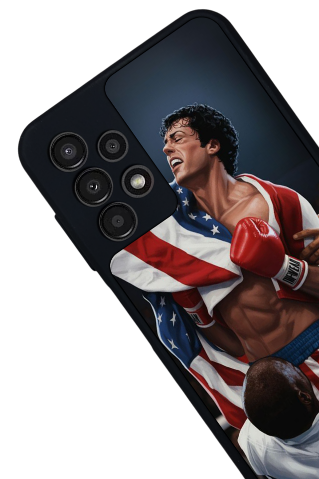 Samsung Galaxy A13 Uyumlu Rocky Tasarımlı Glossy Premium Kılıf