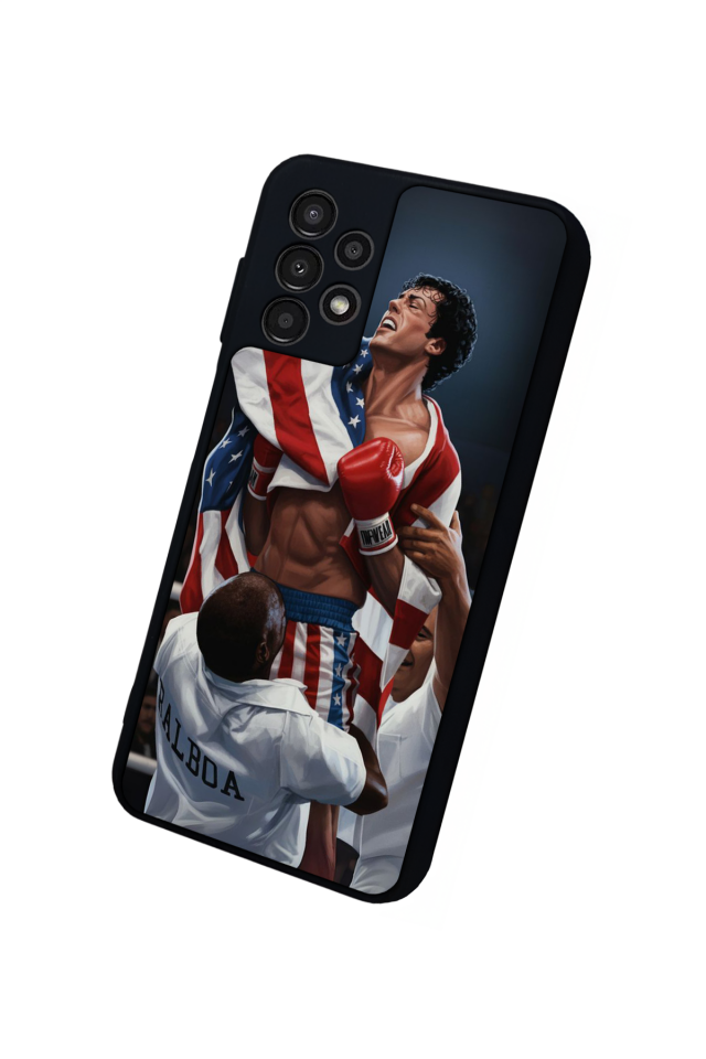 Samsung Galaxy A13 Uyumlu Rocky Tasarımlı Glossy Premium Kılıf