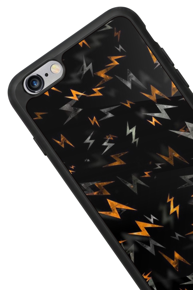 iPhone 6s Plus Uyumlu Simsek Tasarımlı Glossy Premium Kılıf
