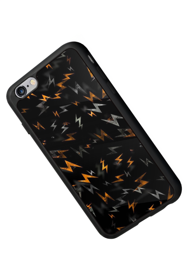 iPhone 6s Plus Uyumlu Simsek Tasarımlı Glossy Premium Kılıf